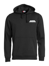 Clique BASIC Hoody - Unisex - schwarz - Druck beidseitig  - 5-Täler-Schule
