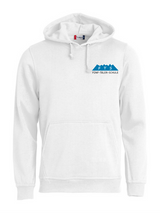 Clique BASIC Hoody - Kinder - weiß - Druck beidseitig - 5-Täler-Schule