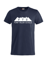 Clique BASIC-T - Unisex - dark navy - 5-Täler-Schule