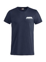 Clique BASIC-T - Unisex - dark navy - Druck beidseitig - 5-Täler-Schule