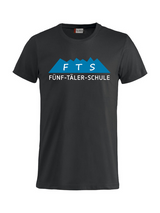 Clique BASIC-T - Unisex - schwarz - 5-Täler-Schule - zweifarbig