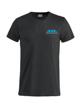 Clique BASIC-T - Kinder - schwarz - Druck beidseitig - 5-Täler-Schule - zweifarbig