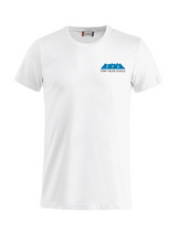 Clique BASIC-T - Unisex - weiß - Druck beidseitig - 5-Täler-Schule
