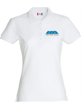 Clique BASIC Polo - Damen - weiß - 5-Täler-Schule
