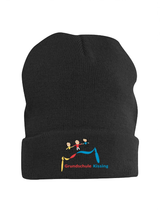 Clique Strickmütze H. - Grundschule Kissing - schwarz