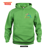 Clique BASIC Hoody - Kinder - apple green - Grundschule Kissing