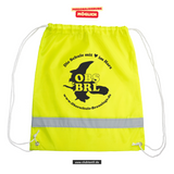 Korntex Gymbag - neon - Oberschule Braunlage - Logo Schatten schwarz