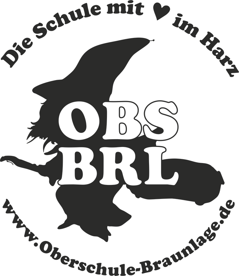 CT Spardose - Oberschule Braunlage - Logo Hexe bunt