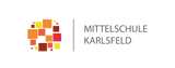 CT Thermoflasche - 500ml - weiß - Mittelschule Karlsfeld - Logo bunt