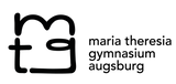 FARE Mini-Taschenschirm - schwarz - Maria-Theresia-Gymnasium - Logo