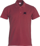 Clique BASIC  Polo - Herren - burgundy - Humboldtschule Leipzig