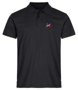 Clique BASIC  Polo - Herren - schwarz - Humboldtschule Leipzig