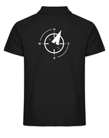 Clique BASIC Polo - Herren - schwarz - Druck beidseitig - Nord Gymnasium Potsdam