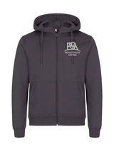 Clique MIAMI Hoody Fullzip - Unisex - dunkelgrau - Realschule Affing