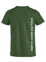 Clique BASIC-T - Herren - dunkelgrün - Realschule Affing
