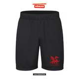 Clique BASIC Active Short - Kinder - schwarz - Mannheim Feudenheim Gymnasium - Logo Schriftzug