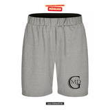 Clique BASIC Active Short - Unisex - grau meliert - Marion-Dönhoff-Gymnasium - Logo schwarz
