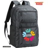 Clique PRESTIGE Backpack - Mittelschule Metten - Logo bunt