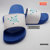 CT Badelatschen - weiß/blau - Büchen Friedegart Belusa GS