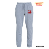 Clique BASIC Pants - Unisex - grau meliert - Mannheim Feudenheim Gymnasium - Logo Drache