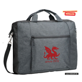Clique PRESTIGE Briefcase - Laptoptasche - Mannheim Feudenheim Gymnasium - Logo Drache