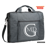 Clique PRESTIGE Briefcase - Laptoptasche - Marion-Dönhoff-Gymnasium - Logo weiß