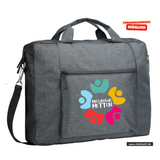 Clique PRESTIGE Briefcase - Laptoptasche - Mittelschule Metten - Logo bunt