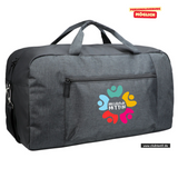 Clique PRESTIGE Dufflebag - Sporttasche - Mittelschule Metten - Logo bunt