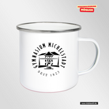 CT Emailletasse - weiß - Michelstadt Gymnasium