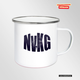 CT Emailletasse - weiß - Nikolaus-von-Kues Gymnasium