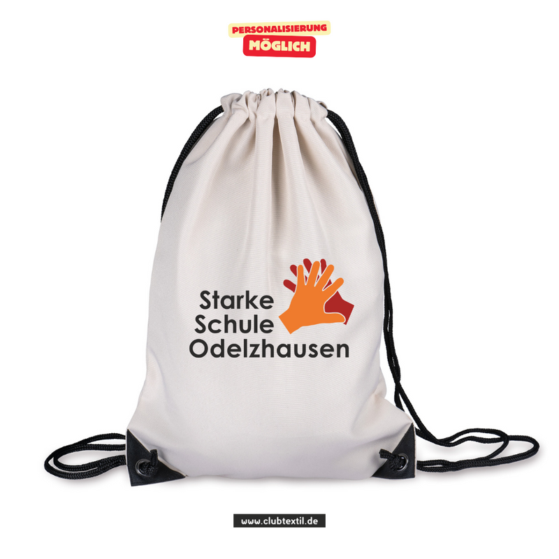 CT Gymbag - natur - Starke Schule Odelzhausen