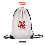 CT Gymbag - natur - Mannheim Feudenheim Gymnasium - Logo Drache