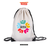CT Gymbag - natur - Mittelschule Metten - Logo bunt