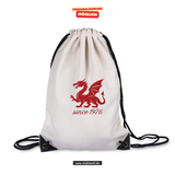 CT Gymbag - natur - Mannheim Feudenheim Gymnasium - Logo Drache