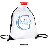CT Gymbag - weiß - Marion-Dönhoff-Gymnasium - Logo blau