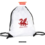 CT Gymbag - weiß - Mannheim Feudenheim Gymnasium - Logo Drache