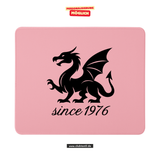 CT Mousepad - Pink - Mannheim Feudenheim Gymnasium - Logo Drache