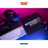 CT Mousepad - schwarz - Beethovenschule Offenbach - Logo