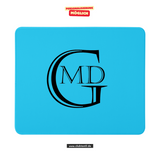 CT Mousepad - blau - Marion-Dönhoff-Gymnasium - Logo schwarz
