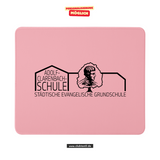 CT Mousepad - pink- Adolf-Clarenbach Schule Neuss - Logo