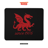 CT Mousepad - schwarz - Mannheim Feudenheim Gymnasium - Logo Drache