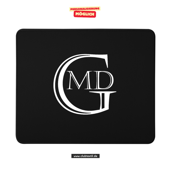 CT Mousepad - schwarz - Marion-Dönhoff-Gymnasium - Logo weiß