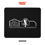 CT Mousepad - schwarz - Adolf-Clarenbach Schule Neuss - Logo