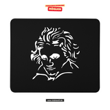 CT Mousepad - schwarz - Beethovenschule Offenbach - Logo