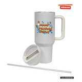 CT Edelstahl-Thermobecher - 1100ml - StanleyCup - Oskar-Schwenk-Schule - Logo