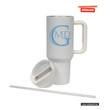 CT Edelstahl-Thermobecher - 1100ml - StanleyCup - Marion-Dönhoff-Gymnasium - Logo blau