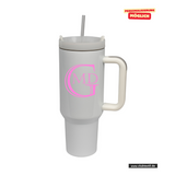CT Edelstahl-Thermobecher - 1100ml - StanleyCup - Marion-Dönhoff-Gymnasium - Logo rosa