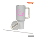 CT Edelstahl-Thermobecher - 1100ml - StanleyCup - Marion-Dönhoff-Gymnasium - Logo rosa