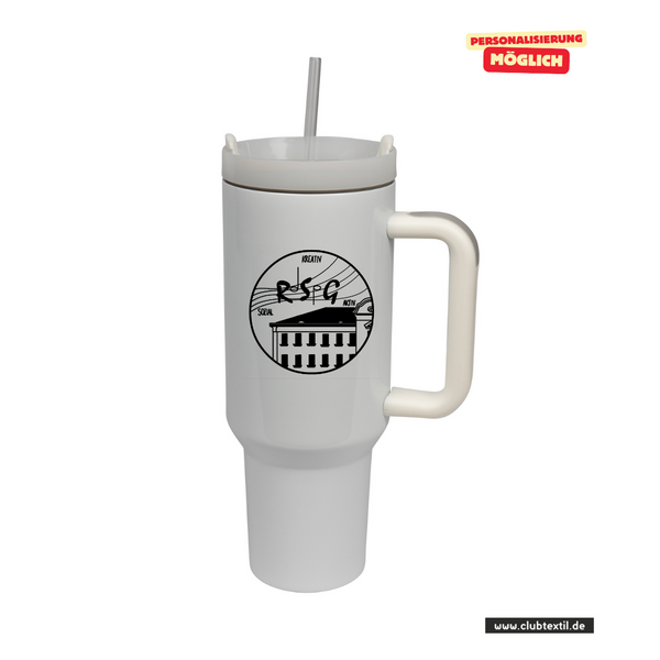 CT Edelstahl-Thermobecher - 1100ml - StanleyCup - Robert Schumann Gymnasium Leipzig - Logo