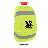 Korntex Reflective Cover - neon -  Mannheim Feudenheim Gymnasium - Logo Drache